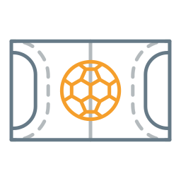 Håndballbane ikon